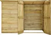Zahradní kůlna na kola 232 x 110 x 170 cm impregnovaná Náhled obrázku produktu 10