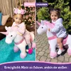 PonyCycle Jazdecký kôň jednorožec pre deti 4-7 rokov Náhľad obrázku produktu 8