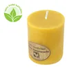 Kerze aus reinem Bienenwachs, massiv, gegossen 7,5 x 6,5 cm Produktbild-Vorschau 3