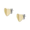 Kolczyki sztyfty Fossil Harlow Hearts ze stali nierdzewnej, Podgląd zdjęcia produktu 5