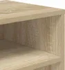vidaXL Knihovna Sonoma dub 66x31x80 cm Materiál na bázi Náhled obrázku produktu 7