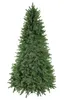 A full artificial Christmas tree on a stand, isolated on a white background. Podgląd zdjęcia produktu