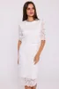 Stylove Midikleid für Frauen Gihl S379 natur XL Produktbild-Vorschau 3
