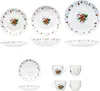 A collection of Christmas-themed tableware with gingerbread man designs. Náhled obrázku produktu