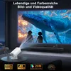 Projektor, Beamer, 4K 1080P Android 11 200 ANSI, Tragbarer Produktbild-Vorschau 2