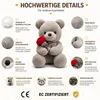 Plyšová hračka – medvedík, 23 cm. Roztomilá plyšová hračka, Náhľad obrázku produktu 4