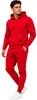 Herren Jogginganzug einfarbig 100% BW 586 Rot 3XL Produktbild-Vorschau 1