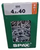 SPAX Universalschraube, 4,5 x 40 mm, 500 Stück, Produktbild-Vorschau 5