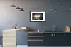 MuchoWow® MuchoWow® Gerahmtes Poster Nordlichter - Schnee - Produktbild-Vorschau 2