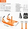 Product information and accessories for an orange VEVOR sled. Anteprima dell’immagine prodotto
