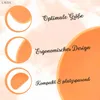 Layba 2-dielna sada silikónových stierok na cesto, oranžová Náhľad obrázku produktu 2