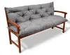 Beautissu Flair BR Bankauflage Hellgrau, 150x50x50cm Produktbild-Vorschau 2