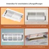 Luftabweiser für Klimaanlage – 4x transparente verstellbare Produktbild-Vorschau 7
