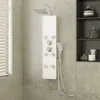 vidaXL Panneau de douche en verre 25x47,5x130 cm blanc Voir les images du produit 2