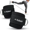 Hulser Fußschlaufen – 2 Stück – Schwarz – Ankle Straps für Produktbild-Vorschau 1