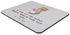 Mr. & Mrs. Panda Mouse Pad Koch Herz - Grau Pastell - Produktbild-Vorschau 3