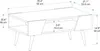 Skye Decor, Aren - Beige, Light Walnut, Couchtische, Beige, Produktbild-Vorschau 6