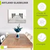 ARTland Glasbild Stille II Größe: 80x60 cm Produktbild-Vorschau 3
