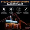 LED-Eisregen-Lichterkette LED Beleuchtung Lichterkette Produktbild-Vorschau 2