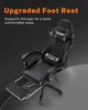 Herná stolička s opierkou na nohy - ergonomická herná Náhľad obrázku produktu 2