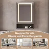 INONEFT Spiegelschrank Bad mit LED Beleuchtung, badezimmer Produktbild-Vorschau 8
