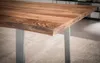 Tavolo da pranzo rettangolare da 180 cm in legno massello Anteprima dell’immagine prodotto 4