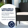 CASARIA® Gartenbank Sitzbank inkl. Auflagen Wetterfest Produktbild-Vorschau 2