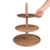Olympia Etagere Akazie – 3-stufiger Holz-Stand für Kuchen & Produktbild-Vorschau 12