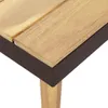 vidaXL 7-tlg. Garten-Lounge-Set mit Kissen Massivholz Produktbild-Vorschau 5