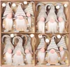 BRUBAKER 12 kerstornamenten, kabouters - 8 cm, houten Productafbeelding-voorbeeld 5