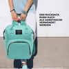 Baby Wickelrucksack stylische Wickeltasche Rucksack mit Produktbild-Vorschau 8