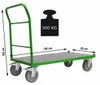 Plattformwagen Profi XL Tragkraft 500 kg 130x65 cm Produktbild-Vorschau 2