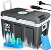 KESSER® 40L Kühlbox mit Rollen | zum Warmhalten und Kühlen Produktbild-Vorschau 1