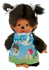 Fillette en robe de cigogne | 20 cm | Poupée Monchhichi | Voir les images du produit 5