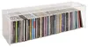 STACK Modulares CD-Regal aus Acrylglas, stapelbar, weiße Produktbild-Vorschau 2