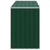 vidaXL Odpadkový box na 3 tony zelený 216x81x115 cm oceľ Náhľad obrázku produktu 1