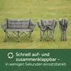 BigDean Campingstuhl faltbar 2 Personen 300kg belastbar Produktbild-Vorschau 5