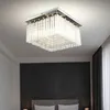 LED Deckenlampe, Chrom, Glasstäbe, Kristalle, klar Produktbild-Vorschau 4