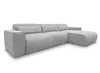 AX LIVING Canapé convertible Ruyam gris clair D Voir les images du produit 3