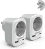 TESSAN 2er Pack USA Adapter Steckdose 3 in 1 Reiseadapter Produktbild-Vorschau 1