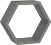 Wand-Regal Sechseck in grau Produktbild-Vorschau 5