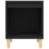 vidaXL Nachttisch Schwarz 40x35x50 cm Holzwerkstoff Produktbild-Vorschau 5