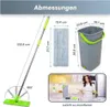 EasyGleam Wischmopp und Putzeimer Set mit doppeltem Produktbild-Vorschau 3