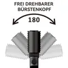 Elektrische Grillbürste,04 Edelstahl rotierender Produktbild-Vorschau 2