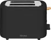 A black Zeegma toaster is shown from the front on a white background. Produktbild-Vorschau