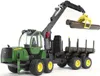 Bruder 02133 - John Deere 1210E bagr s drapákem na dřevo, Náhled obrázku produktu 30