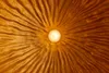 Design Hängeleuchte GLOW schwarz gold 70 cm Lampe Produktbild-Vorschau 5