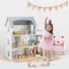 Mamabrum grande maison de poupées en bois pour enfants avec Voir les images du produit 8
