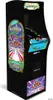 A black arcade cabinet with colorful artwork, featuring the game 'Galaga'. Náhľad obrázku produktu