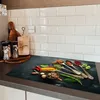 KitchenYeah® Krycí deska na sporák lžíce - bylinky - beton, Náhled obrázku produktu 5